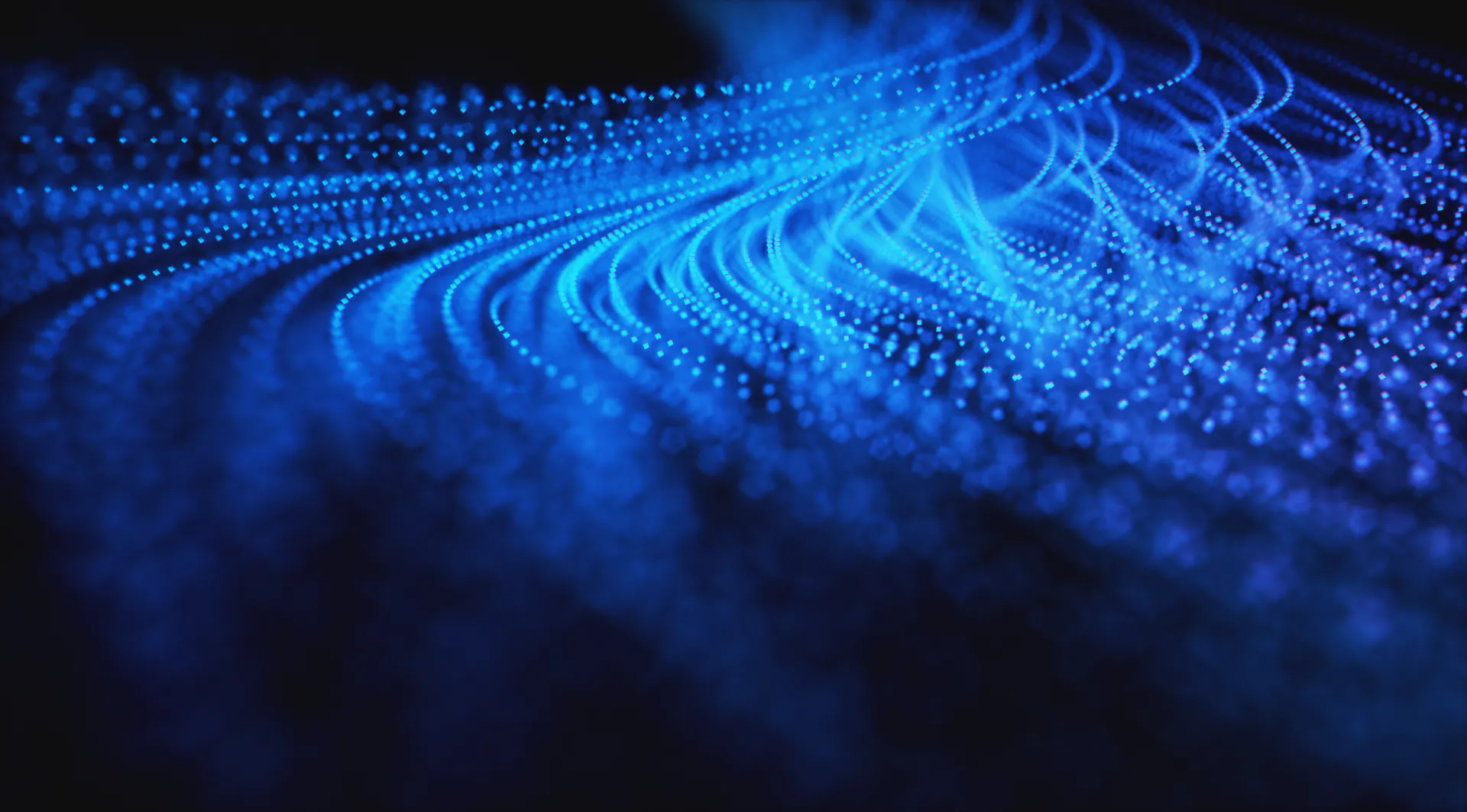 Search Engine Optimization Search Engine Optimization: wave of blue digital particles