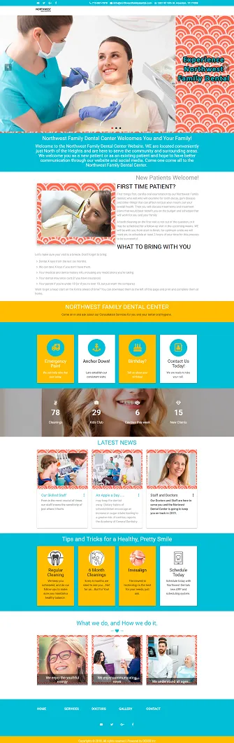 Dental-care-services-web-design-and-development-