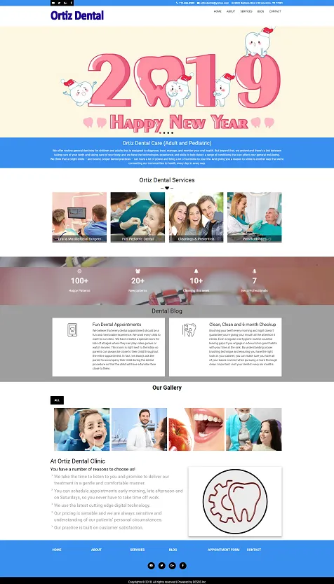 Dental-Clinic-for-adults-an-Pediatric-Web-Design-and-development-