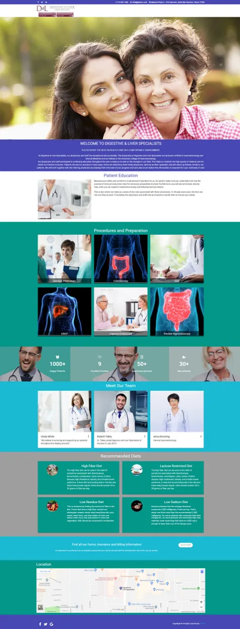 Digestive-clinic-Web-Design-and-Development-