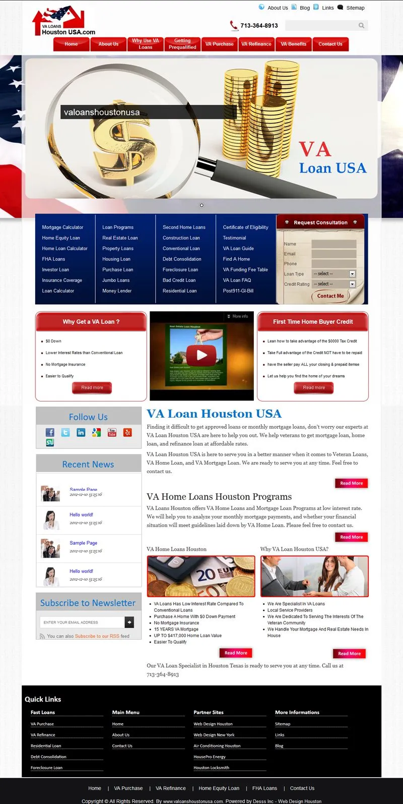 VA-Loans-advisory-and-services-web-design-