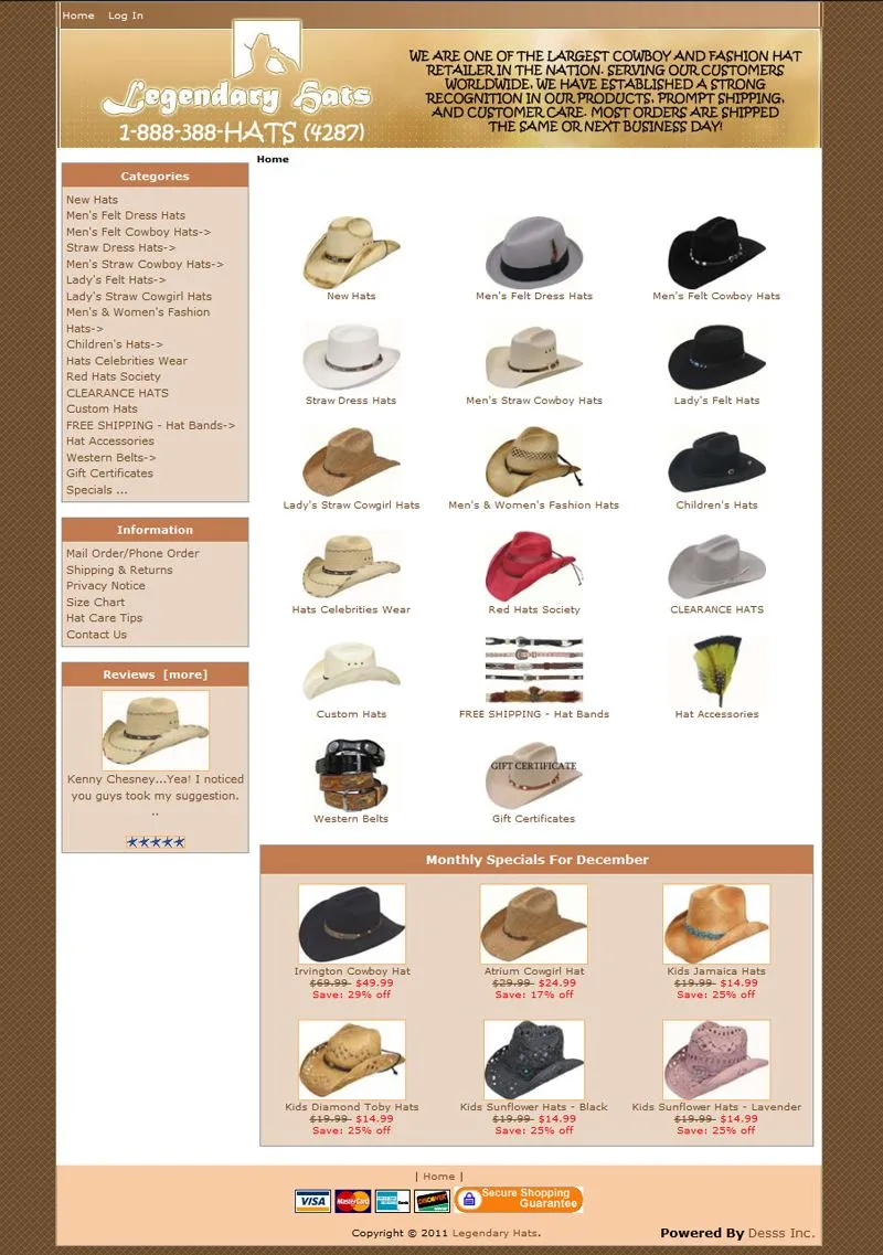 Hats-eCommerce-retail-website-design-