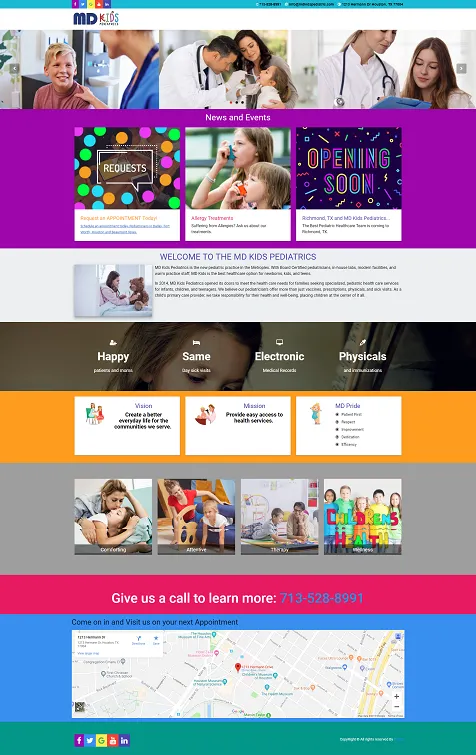 Pediatric-practice-clinic-web-design-web-development-