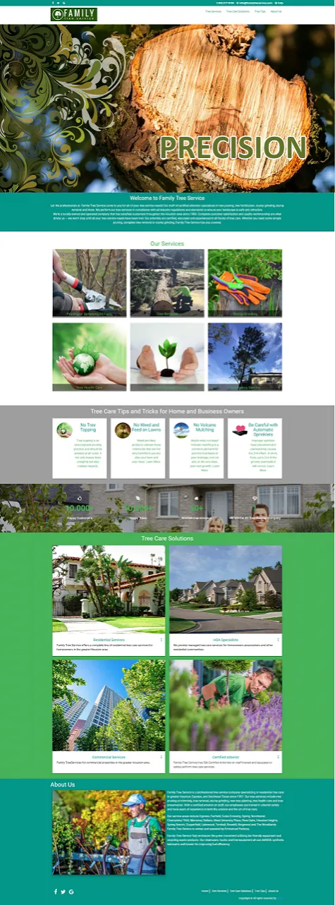 Tree-resident-and-commercial-services--Web-Design-And-Development-