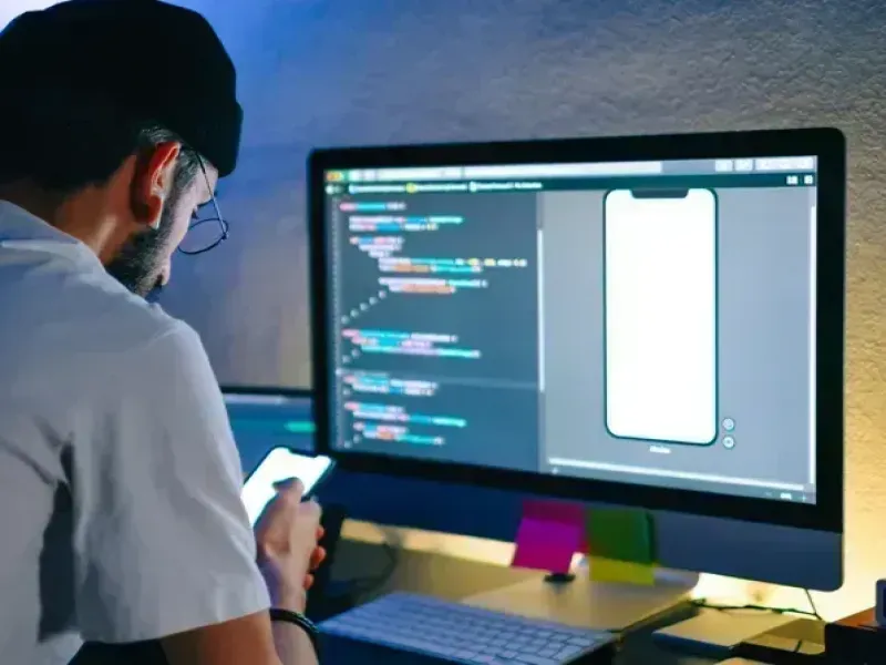 Modern Full Stack Development Technology Stack Full stack development technology stack including React.js, Node.js, Python, MySQL, AWS, Docker, Kubernetes, and DevOps tools used by DESSS